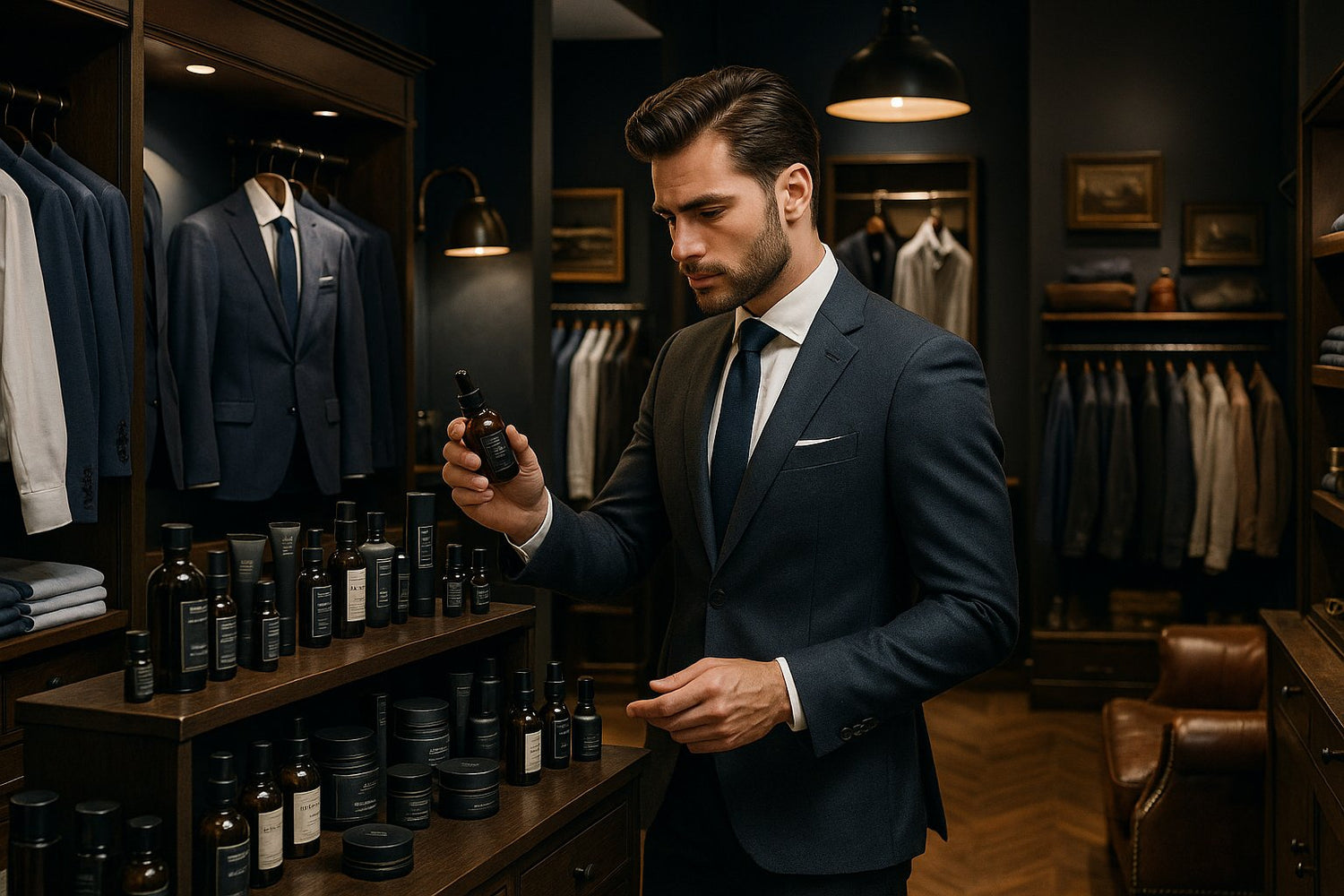 Men Grooming and Clothing